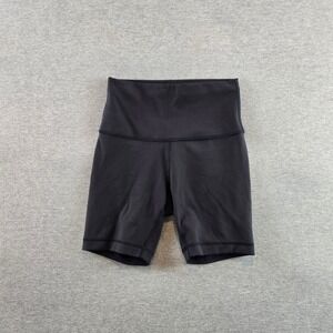 lululemon athletica Black High-Rise Athletic Bike Shorts